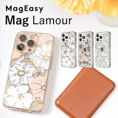 iPhone13Pro ケース クリア MagSafe 対応 マグネット 内蔵 スマホケース マグセーフ 透明 クリアケース iPhone 13 Pro アイフォン13プロ 対応 MagEasy MagLamour