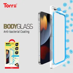 iPhone13 mini フィルム 日本製 AGC ガラス 抗菌 高透過率 保護 ガラスフィルム 指紋 防止 保護フィルム [ iPhone13mini アイフォン13mini ] Torrii BODYGLASS