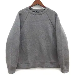 ザラ ZARA オーバーサイズ スウェット シャツ トレーナー グレー S 1067/420