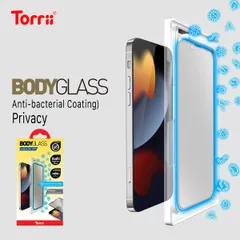 iPhone13 iPhone13Pro フィルム 日本製 AGC ガラス 覗き見防止 抗菌 ガラスフィルム 保護フィルム [ iPhone 13 Pro プロ アイフォン13 ] Torrii BODYGLASS