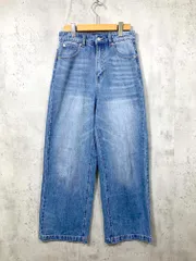 CLASSICAL ELF クラシカルエルフ ハイウエストルーズ デニムパンツ sizeM/水色 ■■レディース