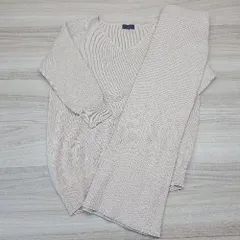 ◇ apart by lowrys リブ生地 ウエストゴム シンプル 無地 大人っぽい ロング セットアップ サイズM ピンク レディース E  【1307120038227】