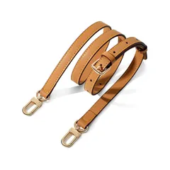 ショルダーストラップ バッグ用 本革 牛革 ベージュ キャメル ショルダーバッグ 斜めがけ ベルト スマホショルダー クロスボディ レザー アクセサリー ゴールド金具 付け替え カバン 鞄