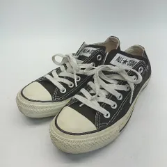 ◇ CONVERSE コンバース M9166 オールスター ベーシック シンプル スニーカー サイズ23.5 ブラック レディース E  【1307120039361】