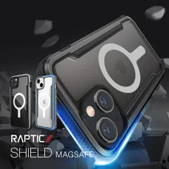 iPhone14Plus ケース クリア カバー MagSafe対応 マグネット リング 内蔵 耐衝撃 スマホケース iPhone14 Plus アイフォン14プラス 対応 RAPTIC Shield MagSafe