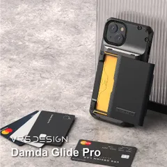 iPhone14Plus ケース カバー 耐衝撃 カード ホルダー 5枚 分 スマホケース 耐衝撃 スマホカバーiPhone14 Plus アイフォン14プラス 対応 VRS Damda Glide Pro