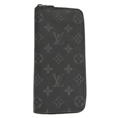 LOUIS VUITTON ラウンドファスナー長財布 ジッピーウォレットヴェルティカル モノグラムエクリプス M62295