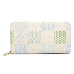 ルイヴィトン ジッピーウォレット N40748 ダミエ ラウンドジップ長財布