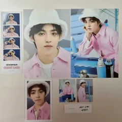 SEVENTEEN エスクプス 2023 CARAT LAND ケレン 네컷 写真 フォト PHOTO フード トレカ ステッカー はがき