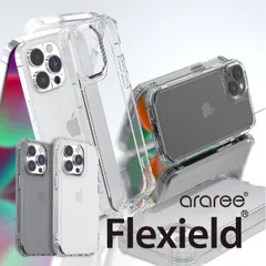 iPhone 14 Pro Max ケース クリア カバー 耐衝撃 透明 ソフト ストラップホール 付 スマホケース iPhone14ProMax アイフォン14プロマックス araree Flexield