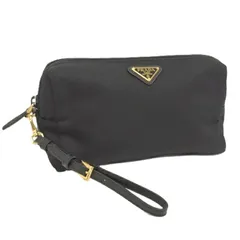 PRADA Re-Nylon スモールポーチ 小物入れ ナイロン ブラック 1ND339