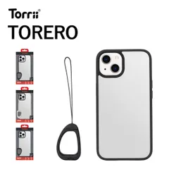 iPhone 14 Pro Max ケース カバー クリア ストラップ ストラップホール 付 シンプル ソフト スマホケース [ iPhone14ProMax アイフォン14ProMax ] Torrii TORERO