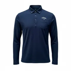 Callaway キャロウェイ ゴルフ ポロシャツ ダークネイビー LL 長袖 美品