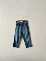 GRANDMA MAMA DAUGHTER　ヴィンテージウォッシュデニム サルエルパンツ　サイズ2　