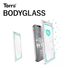 iPhone14 Pro ガラスフィルム AGC 9H 強化ガラス 指紋 気泡 防止 ラウンドエッジ 抗菌加工 フィルム [ iPhone14Pro アイフォン14Pro ] Torrii BODYGLASS
