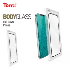 iPhone14 Pro ガラスフィルム AGC 9H ガラス 指紋 気泡 防止 フィルム ラウンドエッジ 加工 保護フィルム [ iPhone14Pro アイフォン14Pro ] Torrii BODYGLASS