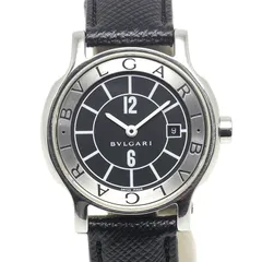 ブルガリ BVLGARI ソロテンポ ST29S レディース クォーツ 黒文字盤 ※社外ベルトのサムネイル