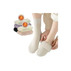 【売切注意】 冬 レディース 防寒 厚手 【極暖38℃恒温・厚い雲感裏パイル・選べる3つのセット】 5足セット パイル 靴下 ソックス 保温 柔らか 高めの履き口 伸縮性 [PALAME] 耐久性 室内 アウトドア カジュアルソックス 22-25cm