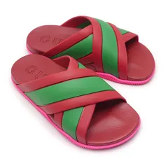 グッチ GUCCI シェリーライン サンダル 627820 サイズ37 レッド