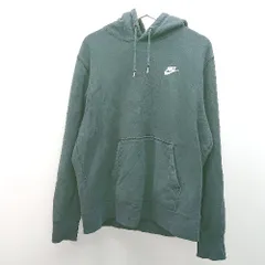 ◇ NIKE ロゴ入り カジュアル おしゃれ 春 秋 長袖 パーカー サイズXXL ブラック レディース E  【1307120050298】