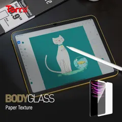 iPad Pro 12.9 2022 2021 ガラスフィルム 紙のような書き心地 液晶 保護フィルム [ iPadPro12.9 アイパッドプロ 12.9インチ ] TorriiBODYGLASS Paper Texture