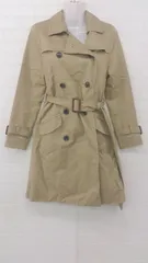 ◇ ◎ A day in the life UNITED ARROWS ベルト付 通勤 通学 大人女子 トレンチ コート サイズ36 ベージュ レディース P  【1307150006821】