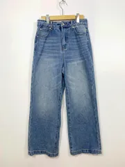 CLASSICAL ELF クラシカルエルフ ce0900001 ハイウエスト ルーズ デニムパンツ sizeM/青 ■■レディース