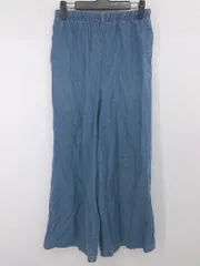 ◇ ITEMS URBAN RESEARCH ウエストゴム イージーパンツ サイズF ブルー系 レディース P  【1307150009426】