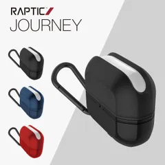 AirPods 3 3世代 ケース カラビナ 付 耐衝撃 シリコン カバー 薄型 タフ シリコンケースAirPods 3ケース AirPods3 エアポッズ 第3世代 対応 Raptic Journey