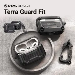 AirPods Pro2 ケース カバー カラビナ 付 耐衝撃 AirPodsPro2ケース AirPodsPro2 エアポッズプロ2 第2世代 MQD83J/A MTJV3J/A 対応 VRS Terra Guard Fit