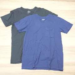 ◇ 《 nano universe まとめ売り2点セット サイズS カジュアル Vネック 胸ポケット Tシャツ メンズ 》 E  【1307210003593】