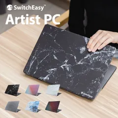 MacBook Air M4 M3 M2 ケース 薄型 保護 ハードケース 排熱口 滑り止め 付 保護ケース カバー MacBookAir 13.6インチ 2025 2024 2022 対応 SwitchEasy Artist