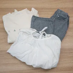 ◇ 《 LOWRYS FARM まとめ売り3点セット サイズ 混合 シンプル カジュアル ストレートパンツ/トレーナー レディース 》 E  【1307210006891】