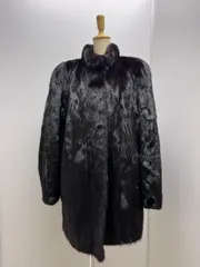 SAGA MINK ミンクコート 毛皮 リアルファー C2601051