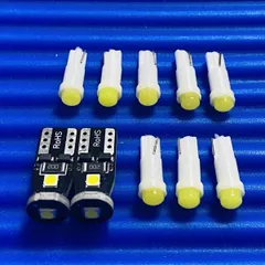 ゼファー1100　ZEPHYR1100 爆光！メーター用LED球 インジケーターランプセット ホワイト 白 カワサキ kawasaki カー用品 パーツ ライト 車検対応