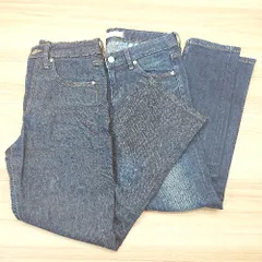 ◇ 《 UNIQLO ユニクロ まとめ売り2点セット サイズ表記なし チャックボタン閉め デニムパンツ レディース 》 E  【1307210010324】