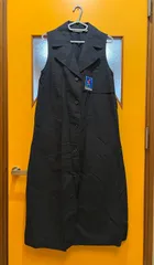 【H2-91】◇ UNIQLO/ユニクロ　Sサイズ　ユニクロ　JWアンダーソン　ワンピース　紺色　無地