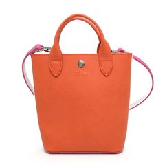 美品】LONGCHAMP 2WAY ショルダーバッグ オレンジ ピンク - メルカリ
