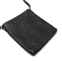 ボッテガヴェネタ ショルダーバッグ ダークブラウン イントレチャート