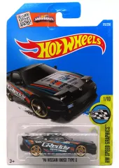 【中古】ミニカー 1/64 ’96 NISSAN 180SX TYPE X(ブラック×ブルー×オレンジ) 「Hot Wheels HW SPEED GRAPHICS」 [DHX76]