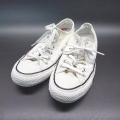 ◇ CONVERSE コンバース REACT 軽量クッション性 カジュアル キャンバス生地 スニーカー サイズ23.5 ホワイト レディース E  【1307210023690】