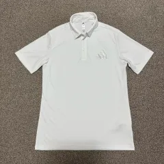 L アディダス 半袖 カラーTシャツ