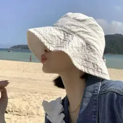 白バケットハット