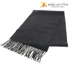 ■ ルイヴィトン マフラー M75362 ファッション小物 カシミヤ LV刺繍 シンプル メンズ レディース ブラック