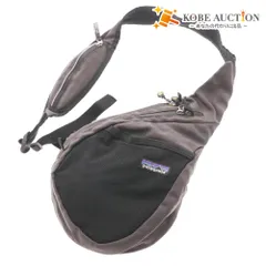 ■ パタゴニア ショルダーバッグ ボディバッグ 鞄 アトムスリング ワンショルダー メンズ レディース ブラック グレー
