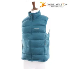 ■ モンベル ダウンベスト 1101432 アウター メンズ S グリーン