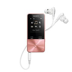 소니(SONY) 워크맨 S 시리즈 4GB NW-S313 : MP3 플레이어 Bluetooth 대응 최대 52시간 연속 재생 이어폰 부속 2017년 모델 라이트 핑크 NW-S313 PImm