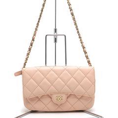 CHANEL シャネル パールチェーンカードケース ベビーピンク（超希少 