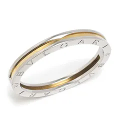 ブルガリ BVLGARI ビーゼロワンバングル SS×K18YG 内周約15cm