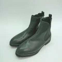 ■ EVOL イーボル シンプル きれいめ カジュアル 大人っぽい ぺたんこ ショート ブーツ サイズM ブラック レディース E  【1307210040529】